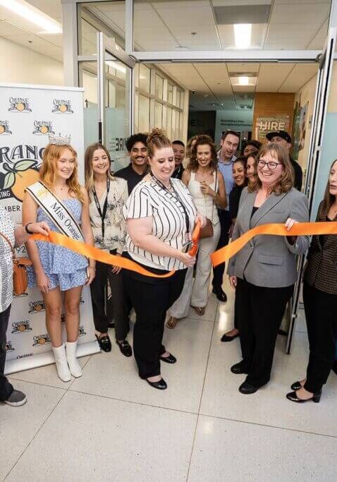 Hire Ribbon Cutting
